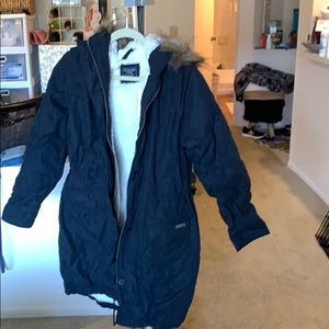 Abercrombie black coat new